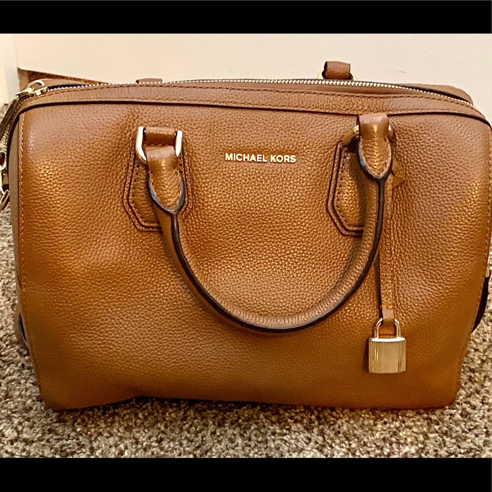 Michael Kors Acorn Leather Handbag